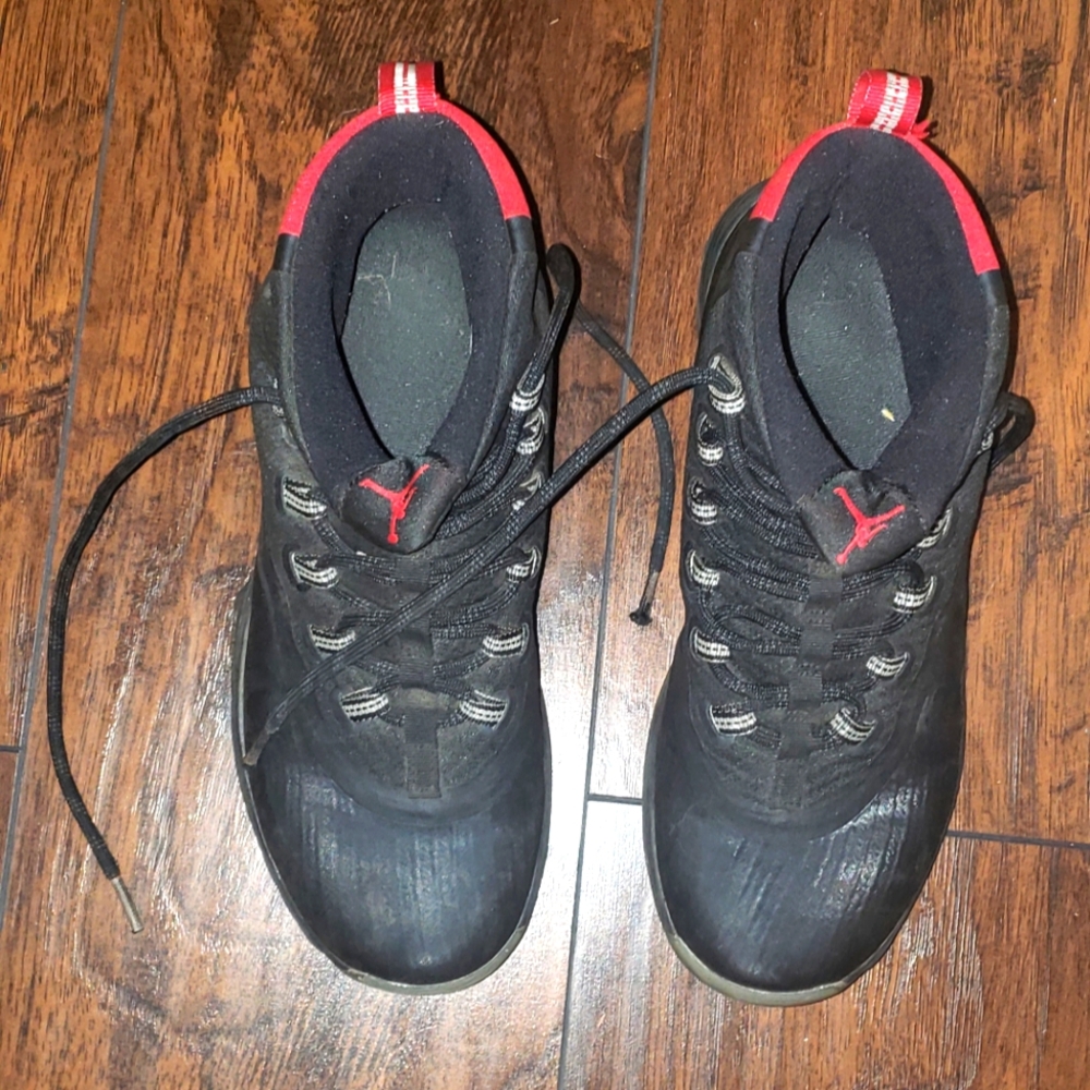 Jordan Ultra fly Men's Black and Red Sneakers/basketball